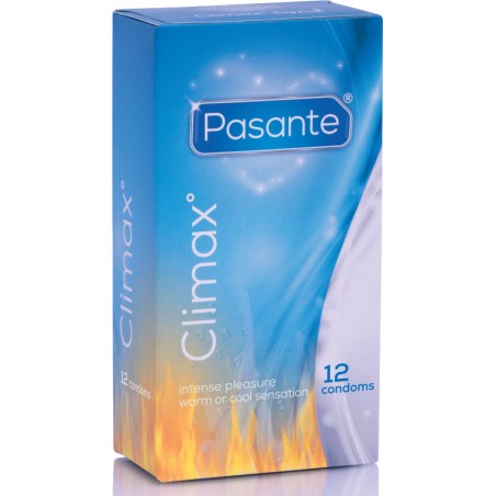 preservativos con efecto frío y calor climax 12 uds