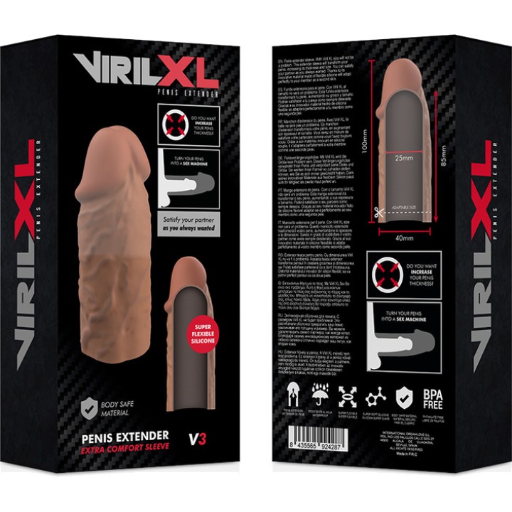 VIRILXL Liquid silicone penis extender V3 D-227245VAR