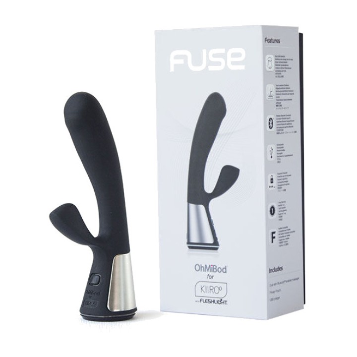 KIIROO Vibromasseur double avec application et télécommande