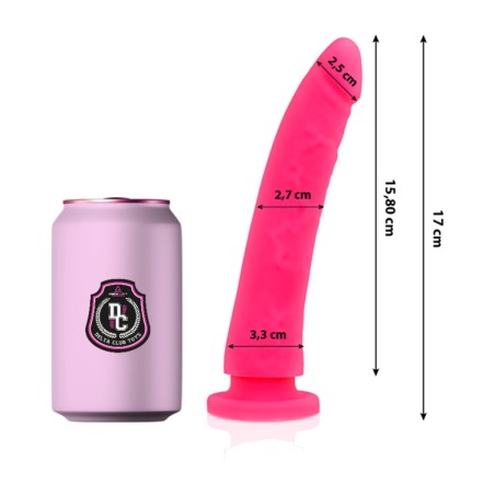 dildo realístico de silicona médica 17cm ø3cm