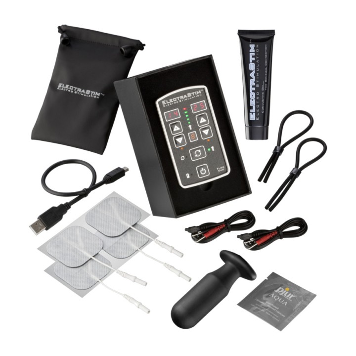 ELECTRASTIM Kit de electroestimulador doble FLICK DUO