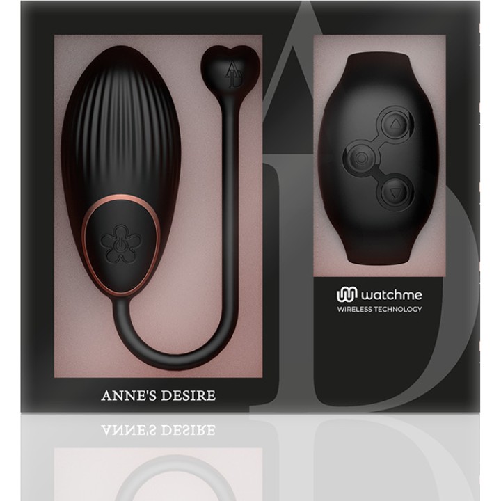 ANNES DESIRE Vibrating egg with remote control WATCHME-32801
