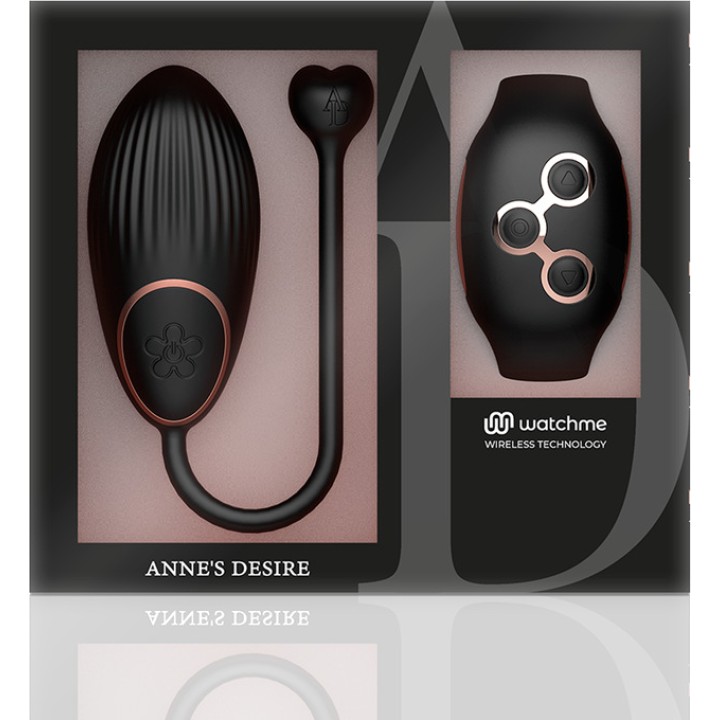 ANNES DESIRE Vibrating egg with remote control WATCHME-32801