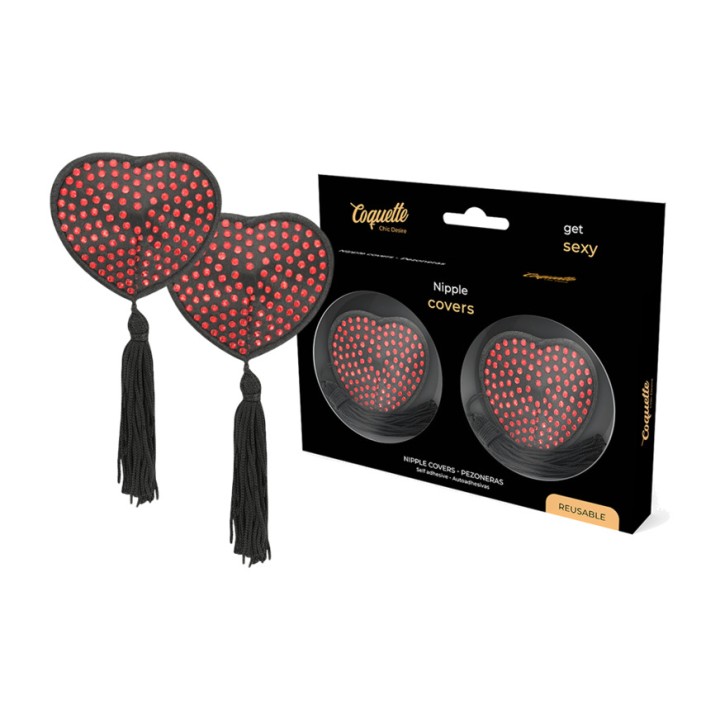 COQUETTE CHIC DESIRE Cubre pezones con forma de corazón