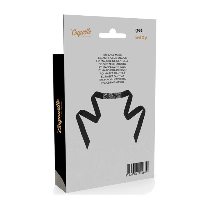 COQUETTE CHIC DESIRE Antifaz de encaje con cinta D-226920