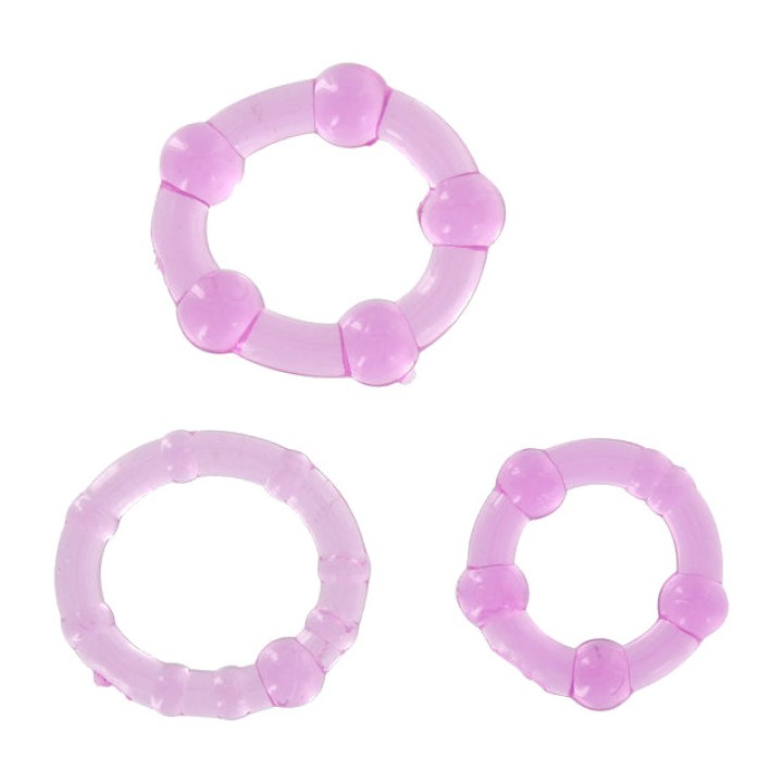 SEVEN CREATIONS Set mit drei Penisringen 28689 D-221987VAR