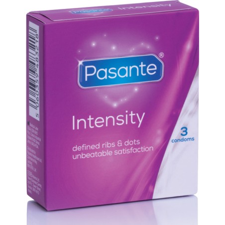 preservativi cu puncte și riguri intensity-3 uds