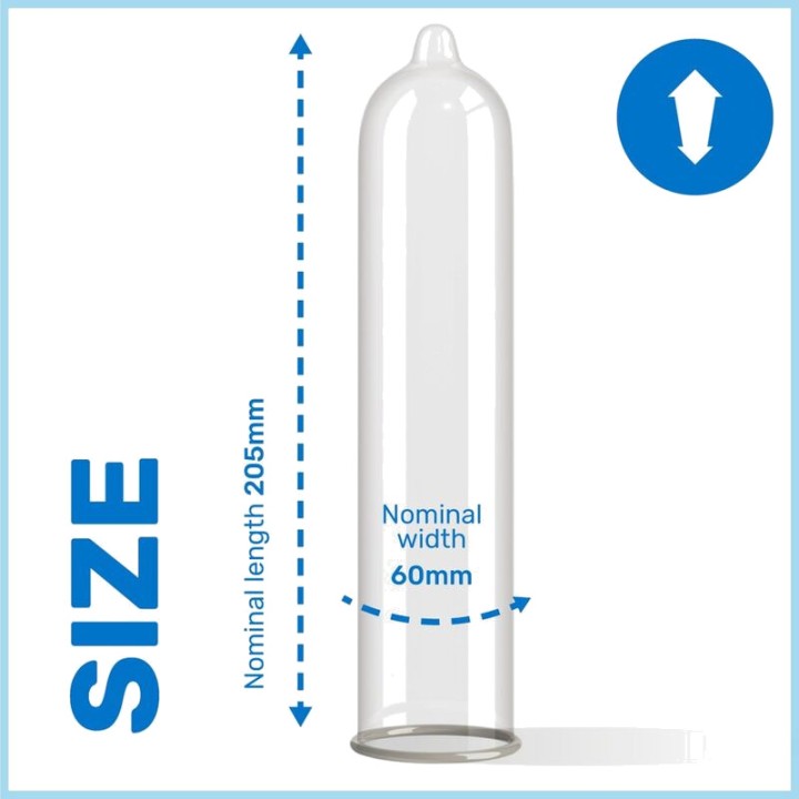 PASANTE Préservatifs plus longs et larges KING 12 UDS