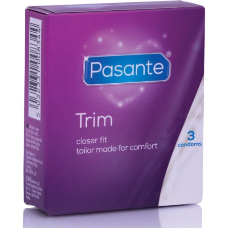 preservativos más delgados trim 3 uds