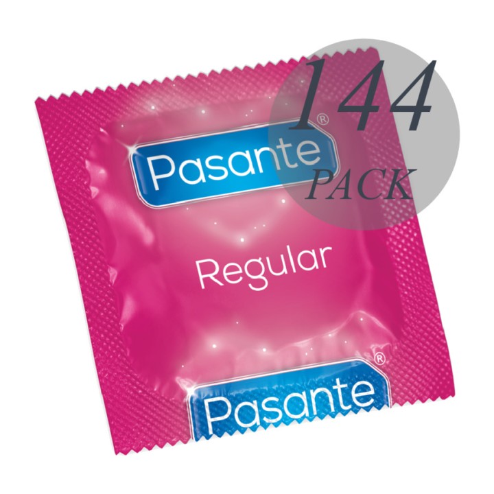 PASANTE Kondome aus dem Sortiment im Beutel REGULAR-144 UDS