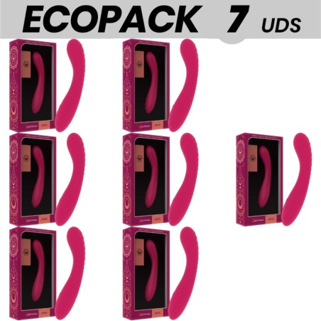 pack de 7 estimuladores de punto g recargables kriya 6+1