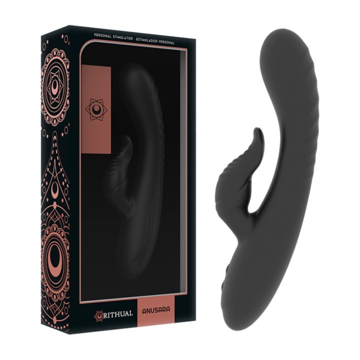 RITHUAL Vibrador de doble motor recargable ANUSARA-2.0