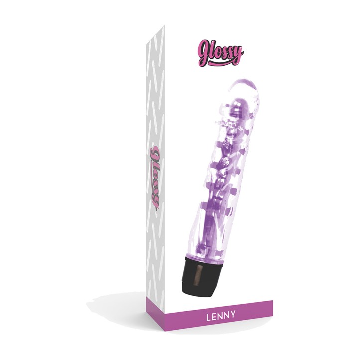 GLOSSY Vibratore classico LENNY D-221096VAR