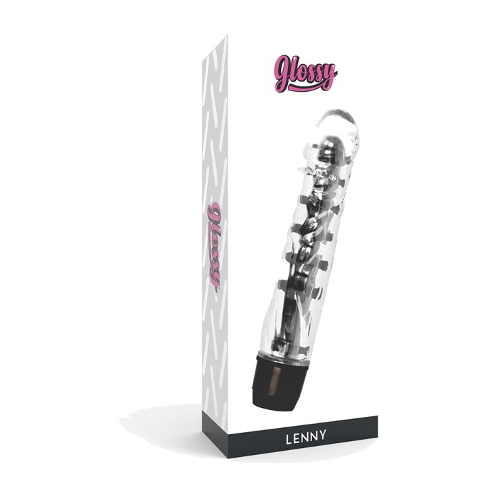 GLOSSY Vibrador clásico LENNY D-221096VAR