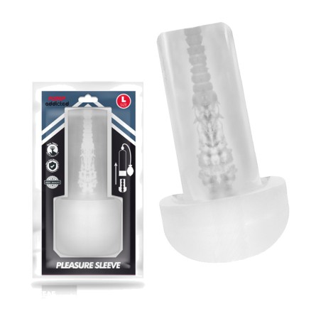 manchon masturbateur pour pompe à érection pleasure sleeve