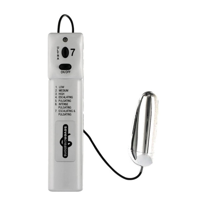 SEVEN CREATIONS Vibrierendes Ei ULTRA 7 VECTOR D-225063