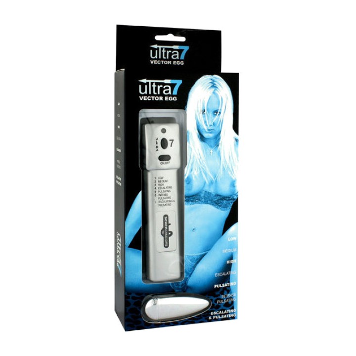 SEVEN CREATIONS Vibrierendes Ei ULTRA 7 VECTOR D-225063