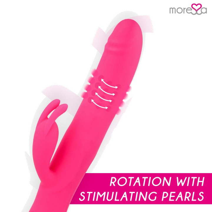 MORESSA Perlen-Rotationsvibrator aus Premium-Silikon SOMER