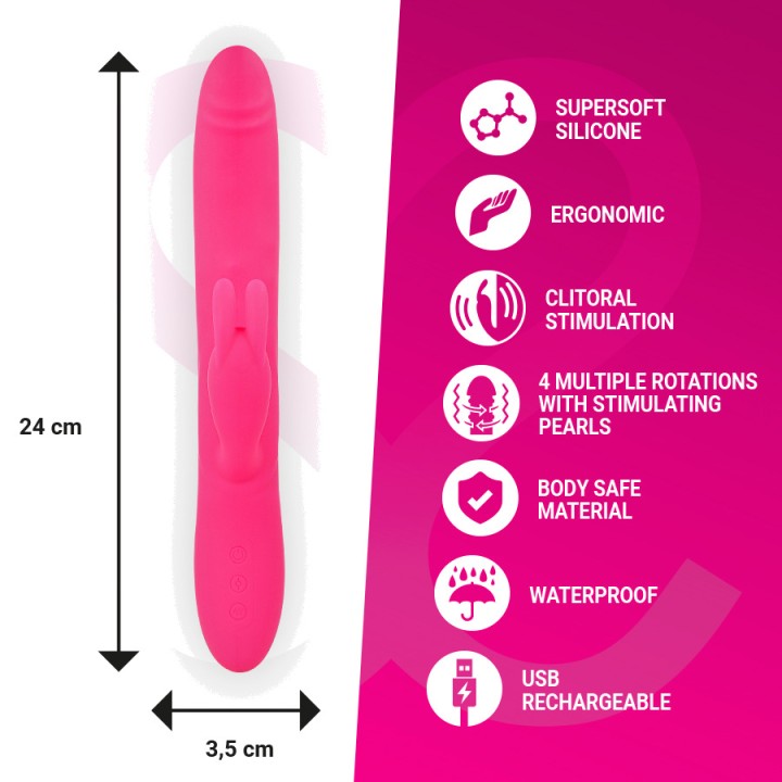 MORESSA Perlen-Rotationsvibrator aus Premium-Silikon SOMER