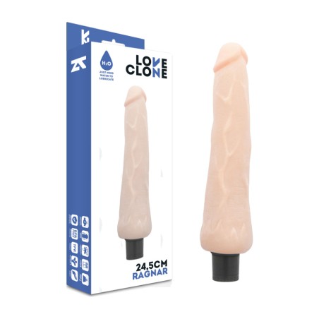 self-lubricating realistic vibrator ragnar-24,5cm ø3,5cm