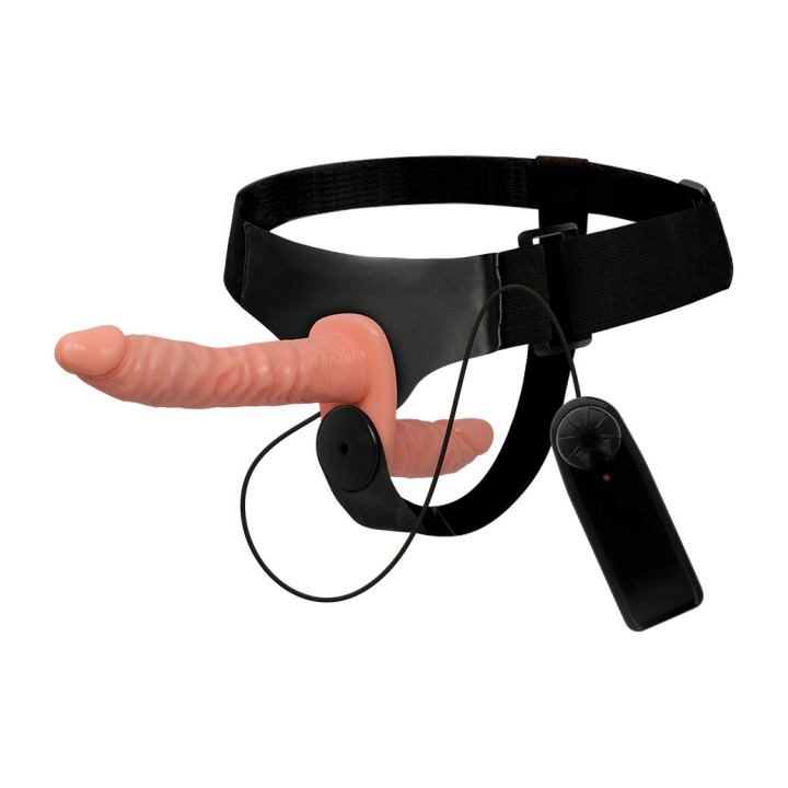 HARNESS ATTRACTION Double penetration with vibration