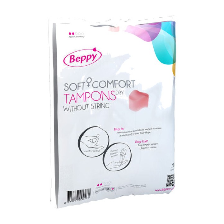 BEPPY Tampons classiques non lubrifiés SOFT COMFORT 30 UDS