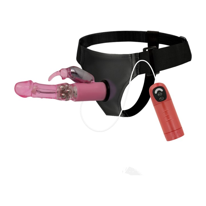 HARNESS ATTRACTION Harnais strap-on avec vibration et