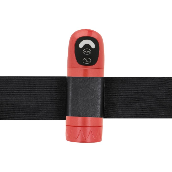 HARNESS ATTRACTION Strap-on-Geschirr mit Vibration und