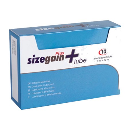 lubricante con efecto refrescante sizegain-plus lube