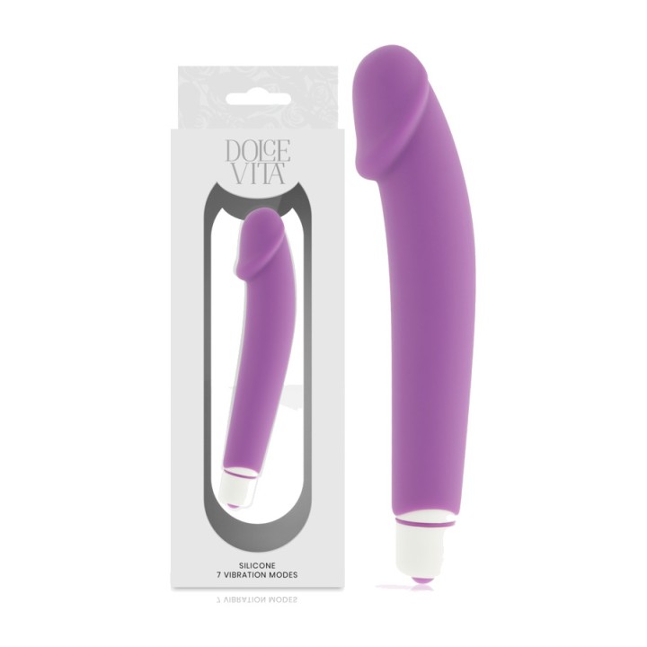 DOLCE VITA Vibratore realistico in silicone REALISTIC