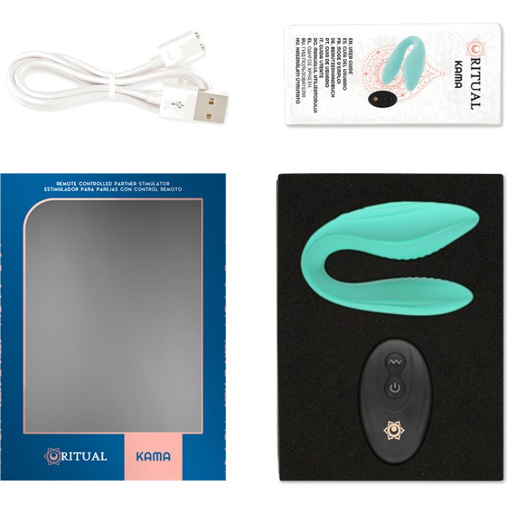 RITHUAL Remote-controlled couples vibrator KAMA D-223370VAR