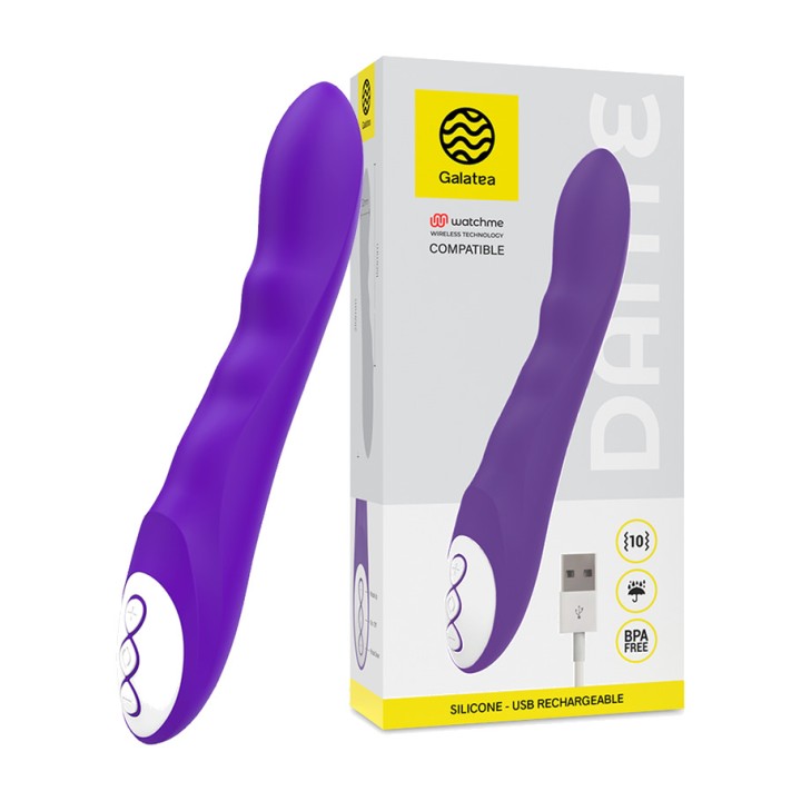 GALATEA Remote control vibrator DANTE-WATCHME D-218515