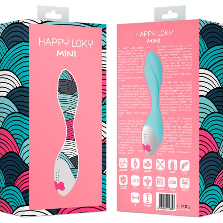 HAPPY LOKY Compact vibrator MINI-FUN D-218512