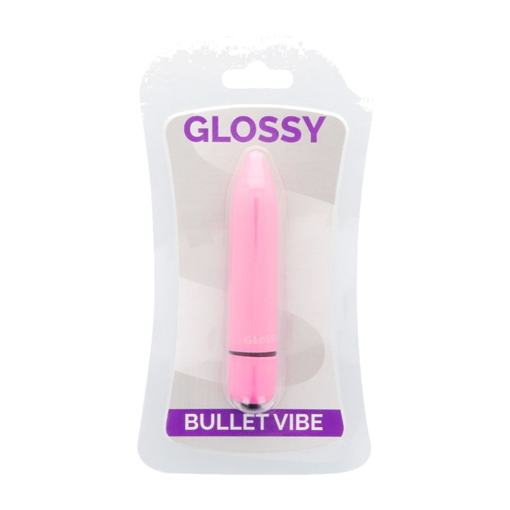 GLOSSY Vibrateur classique fin THIN-24471 D-218356VAR