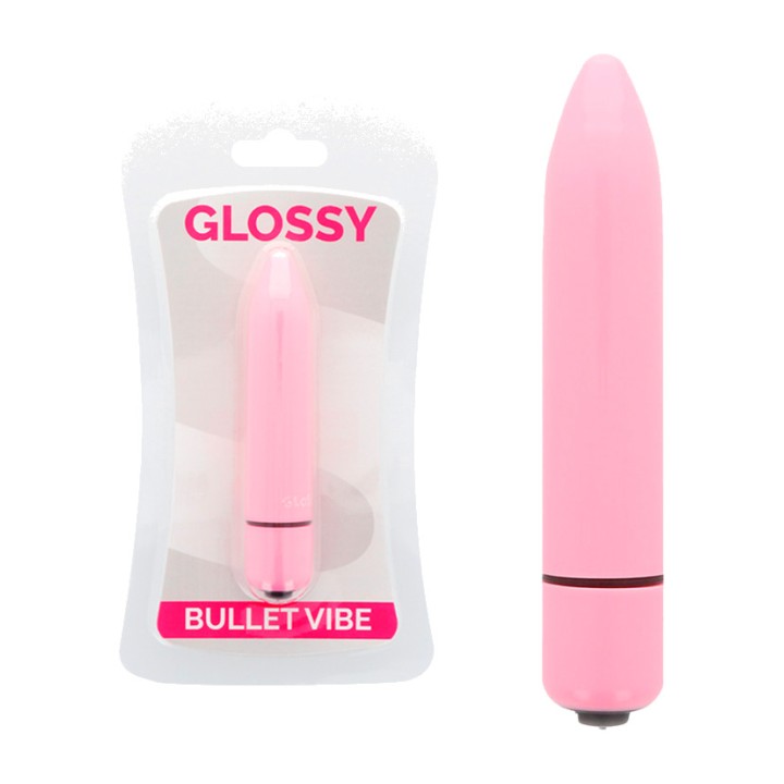 GLOSSY Vibrateur classique fin THIN-24471 D-218356VAR