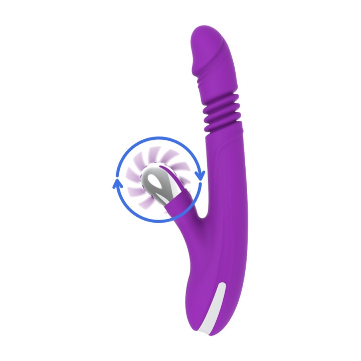 FUN FUNCTION Vibrátor s králíkem pohybem nahoru a dolů BUNNY