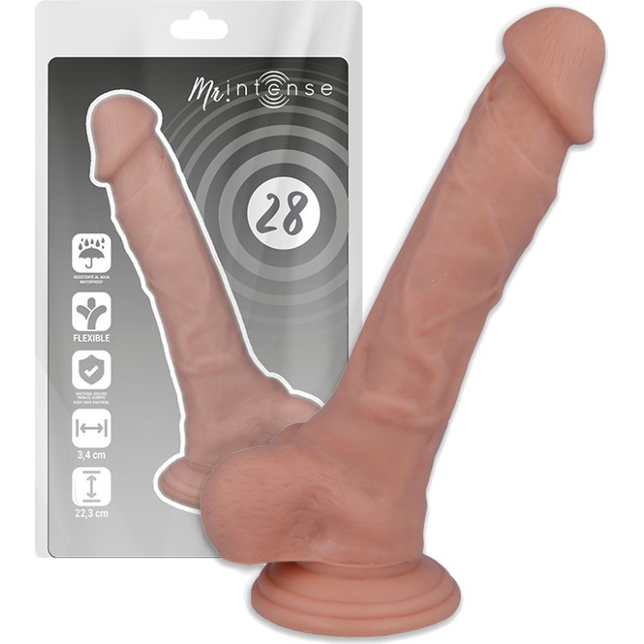 MR INTENSE Realistična izdelek model 28 22,3CM Ø3,4CM