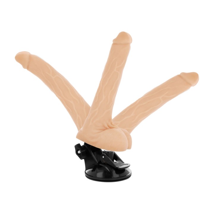 BASECOCK Vibratore realistico articolabile con telecomando