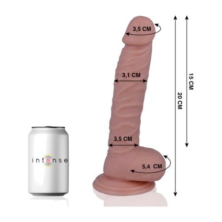 pene realístico modelo 19 20cm ø3,1cm