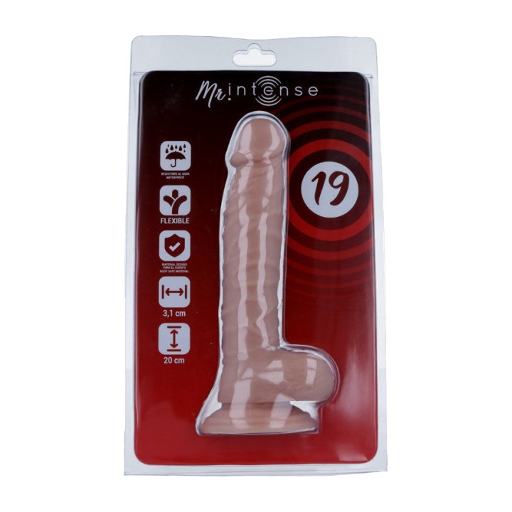 MR INTENSE Pene realist model 19 20CM Ø3,1CM D-216100