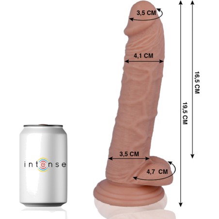 pene realístico modelo 15 19,5cm ø4,1cm
