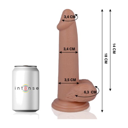 pene realístico modelo 10 18cm ø3,4cm