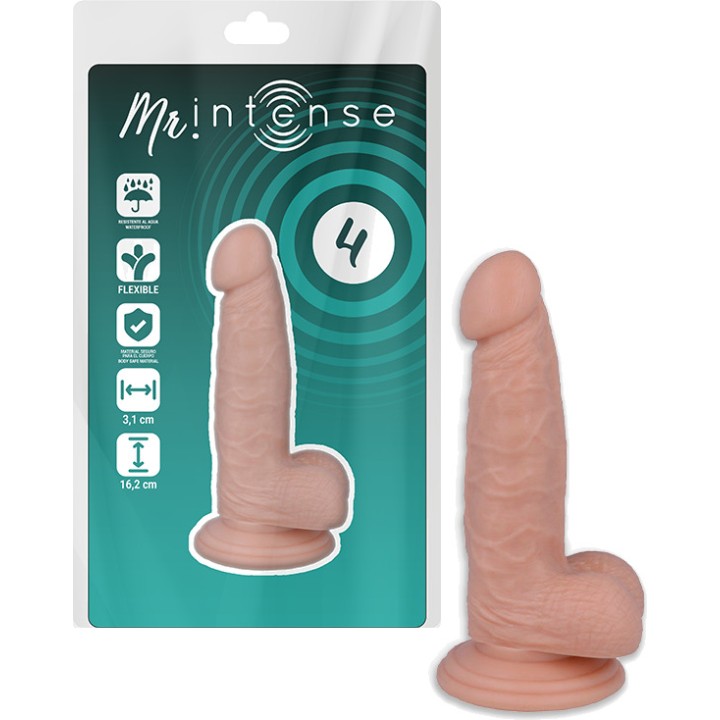 MR INTENSE Pene realístico modelo 4 16,2CM Ø3,1CM D-216085