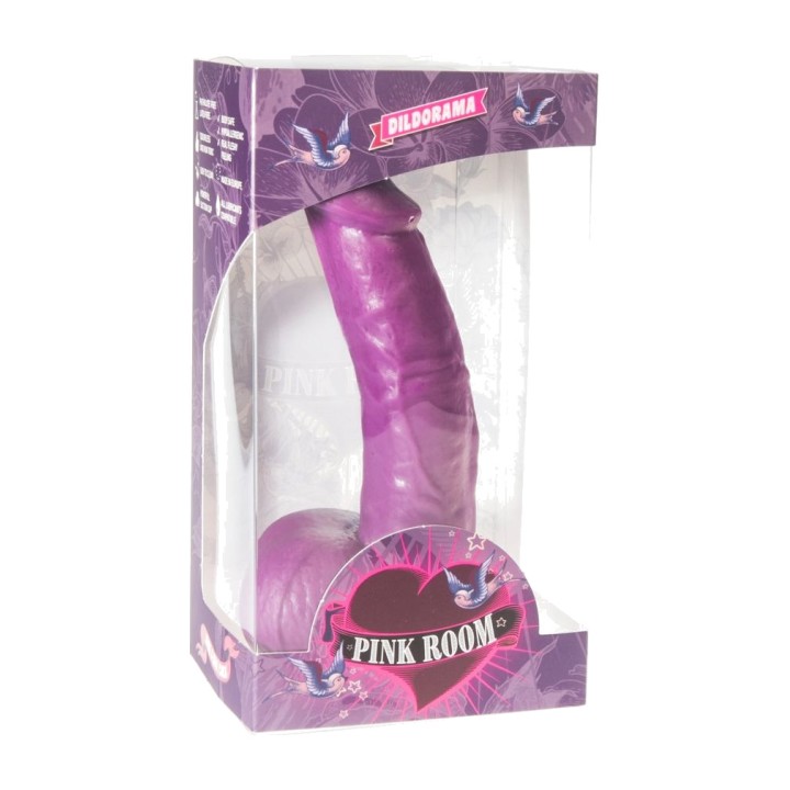 PINK ROOM Dildo realístico CONNOR-16CM D-222909VAR