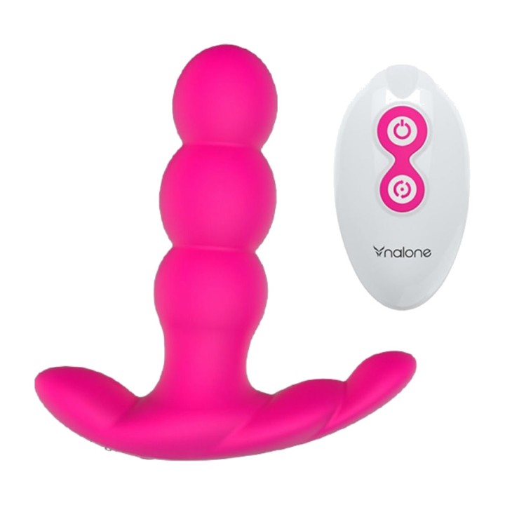 NALONE Vibromasseur anal avec télécommande PEARL D-214862VAR