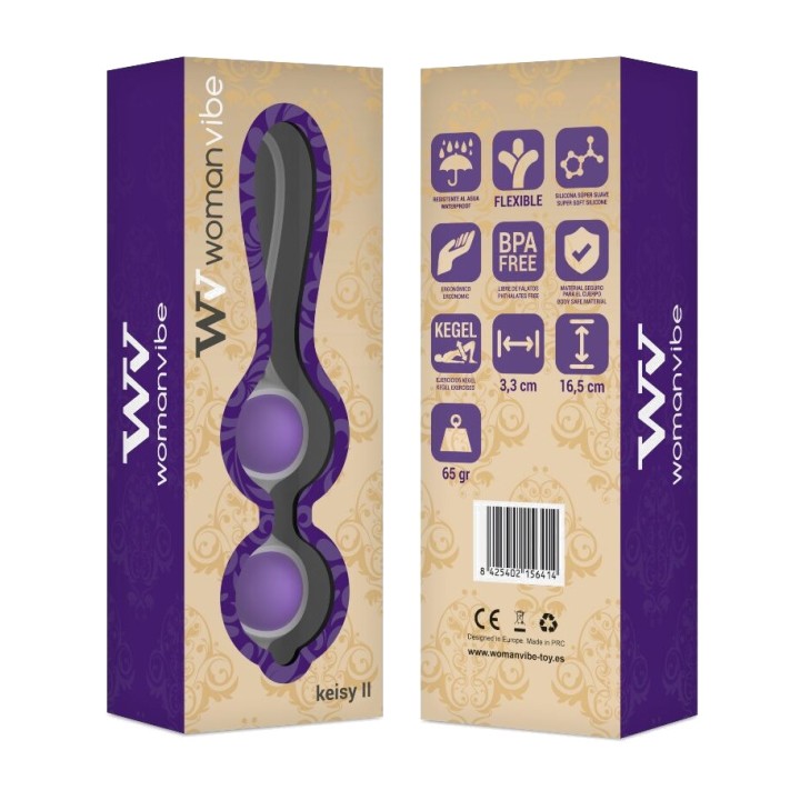 WOMANVIBE Bolas chines de silicone KEISY II D-213889
