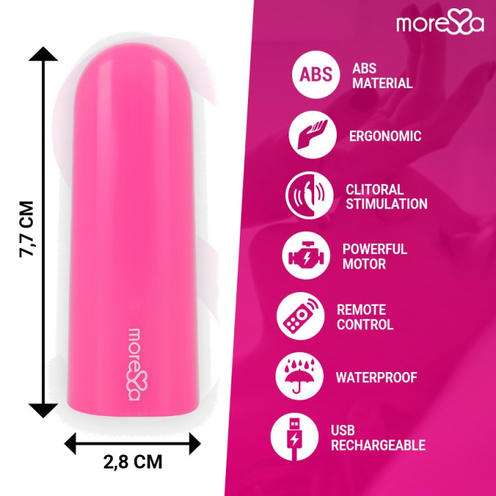 MORESSA Vibratore potente con modalità multiple e