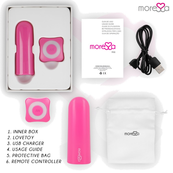 MORESSA Vibromasseur puissant à modes multiples avec