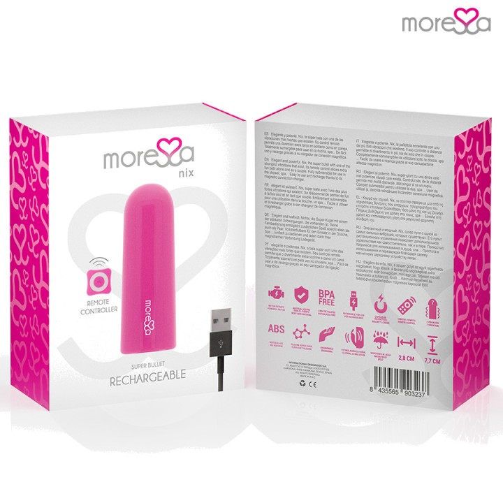 MORESSA Vibromasseur puissant à modes multiples avec