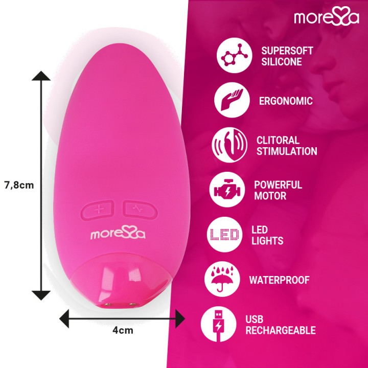 MORESSA Mini personal massager vibrator BLOSSOM D-221125VAR